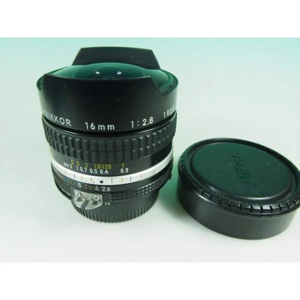 【中古】ニコン Nikon MFレンズ Ai 16mm F2.8s Fisheye