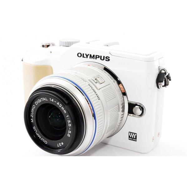 OLYMPUS PEN E-PL2 ホワイト レンズキット OLYMPUS PEN E-PL2 ダブル