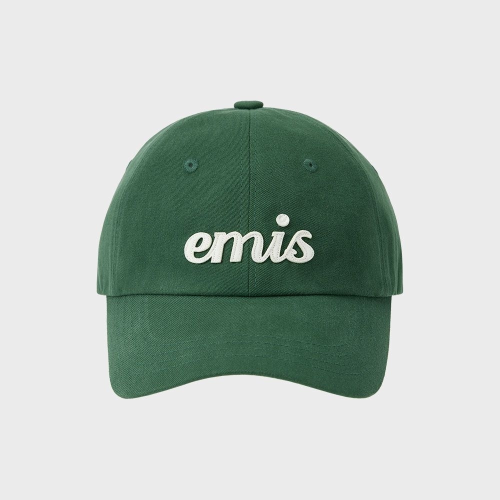 EMIS アップリケボールキャップ-グリーン