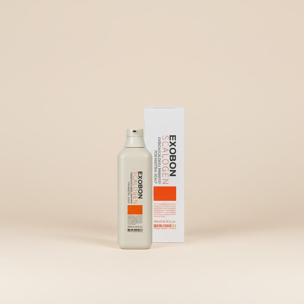 EXOSOME SCALOGEN スカルプシャンプー 中性頭皮用 健やかな頭皮と髪のバランスケア