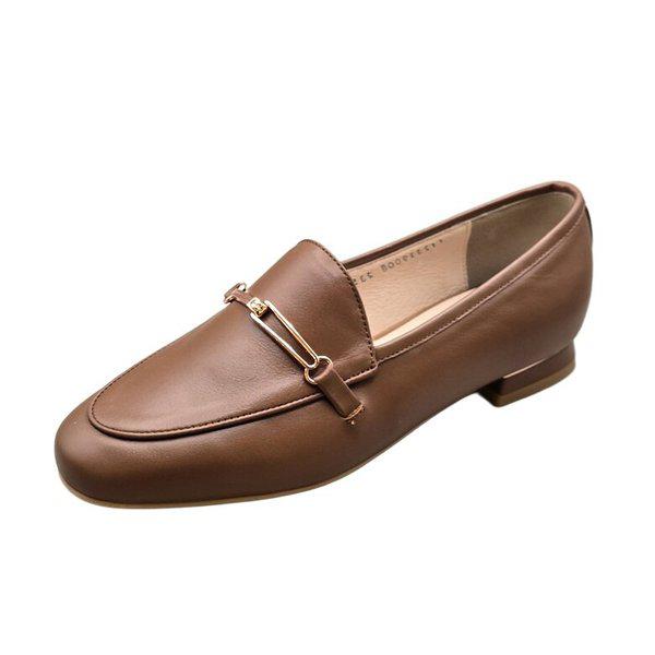 女性ストラップ装飾ポイントローファー3COLOR 2CM 112339008