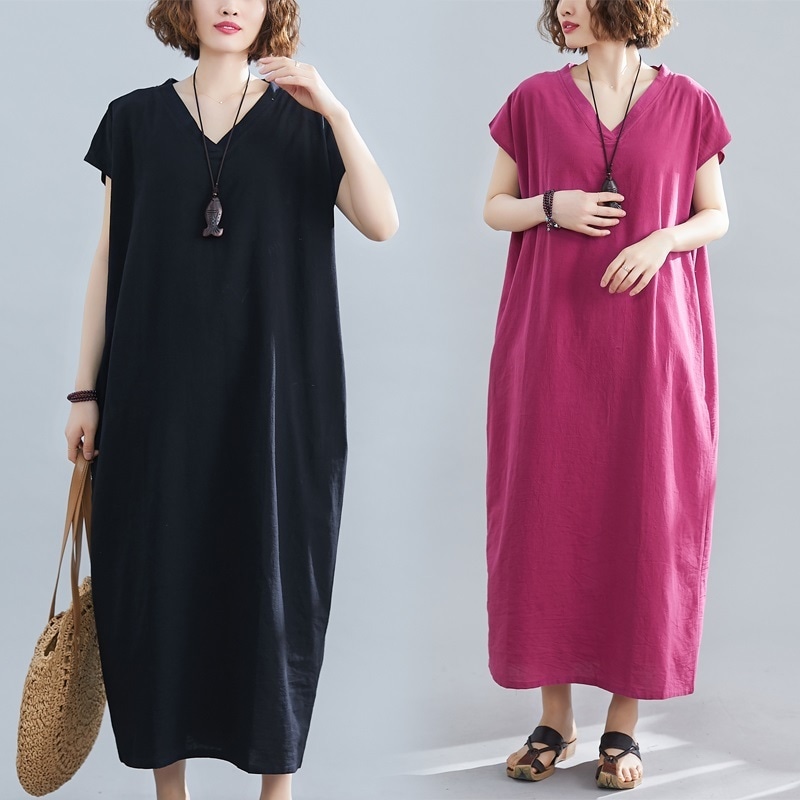 ワンピース 膝下 ミモレ ミモレ丈 ロング ロング丈 袖あり 半袖 フレンチスリーブ Vネック 0 かわいい 大人可愛い きれいめ シンプル カジュアル 大人 お洒落 大人可愛い 大人女子 こなれ感