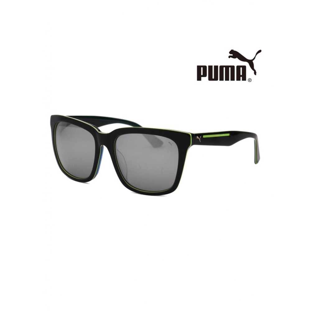 Puma PU0084SK 004 スクエアホーンリムオーバーアジアンフィットミラーサングラス 13,663円