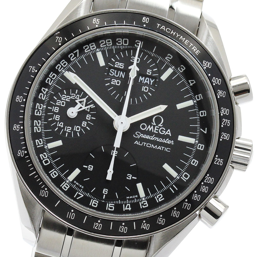 オメガ OMEGA 3520.50 スピードマスター マーク40 コスモス トリプルカレンダー クロノグラフ 自動巻き メンズ 美品 _904268【中古】