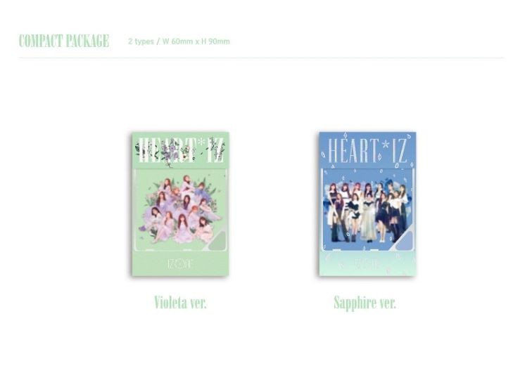 [未開封新品]アイズワン（IZONE）2nd Miniキノアルバム - HEARTIZ（バージョンランダム発送）