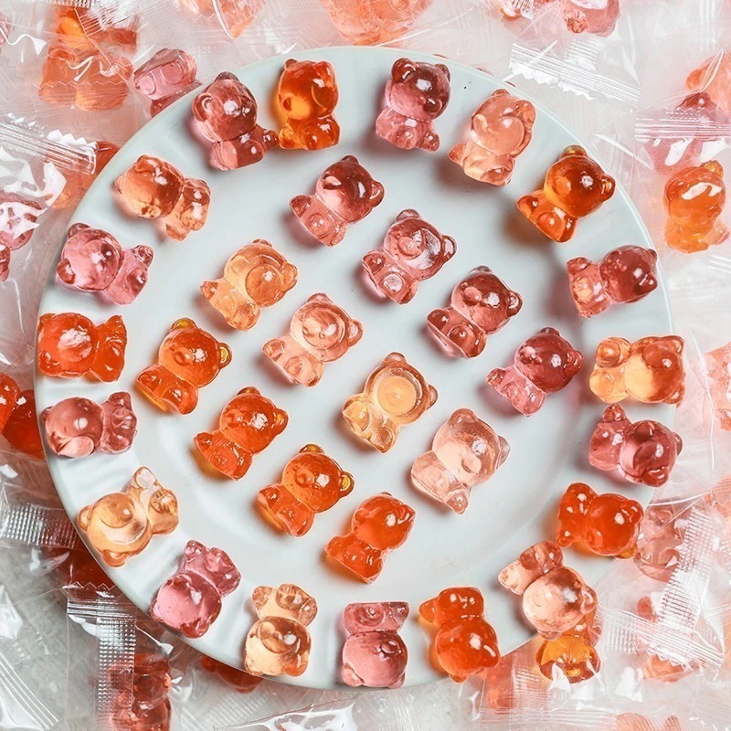 グミベアプロバイオティクスピーチジュースウェディングキャンディキャンディ お菓子 大人 子供 誕生日プレゼント