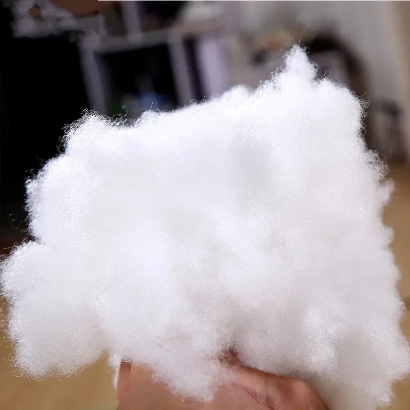 【挑戦 】ポリエステル製の充填枕 布製のおもちゃ 手作りの素材 枕用の高弾性フィルター 200g 500g 1kg