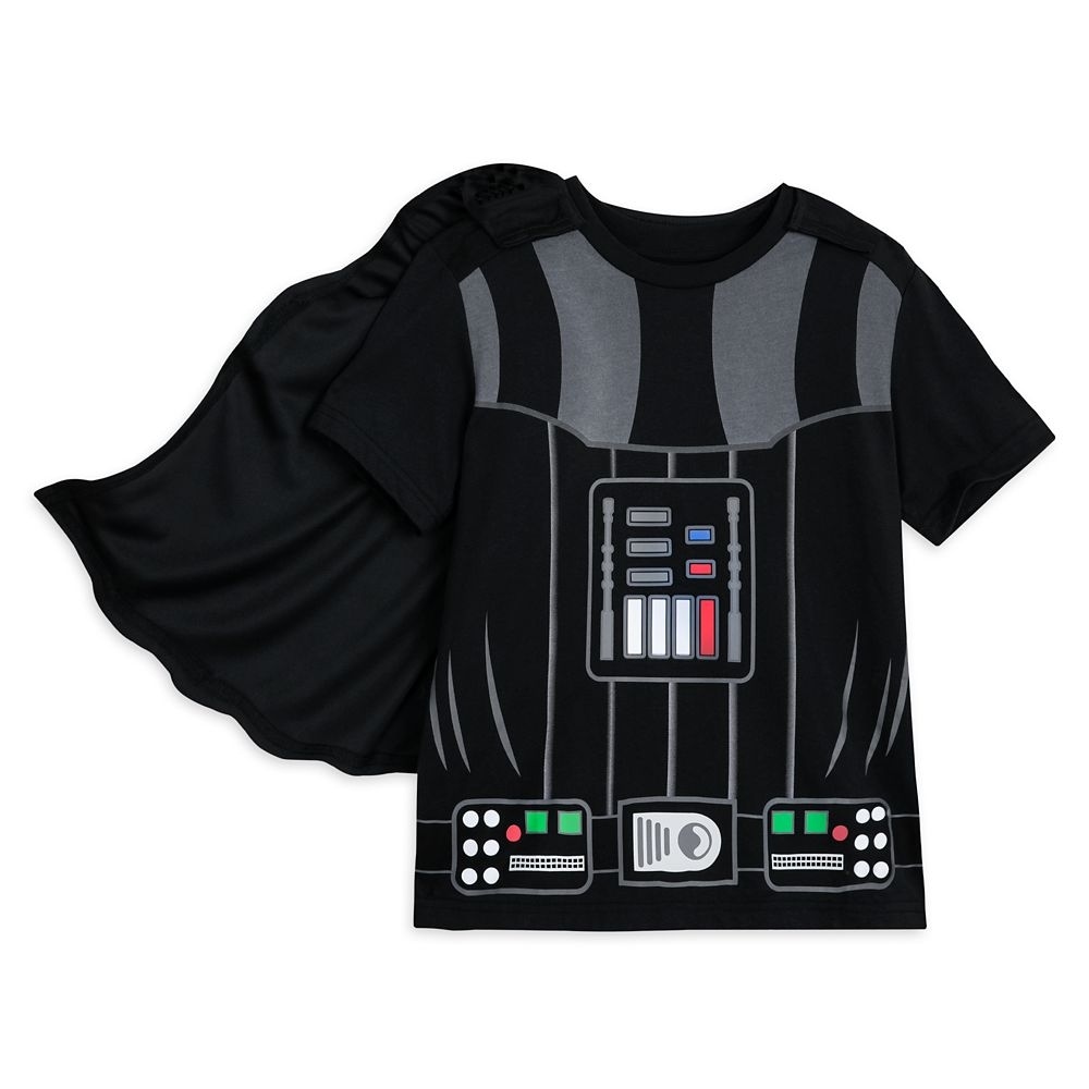 子供用ケープ付きディズニーダースベイダーTシャツスターウォーズ