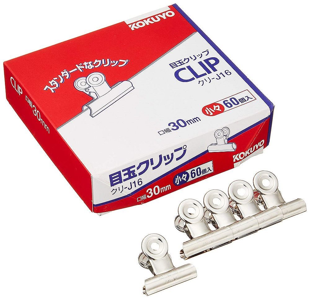 （まとめ買い）目玉クリップ 小々 60個 クリ-J16 [x3]