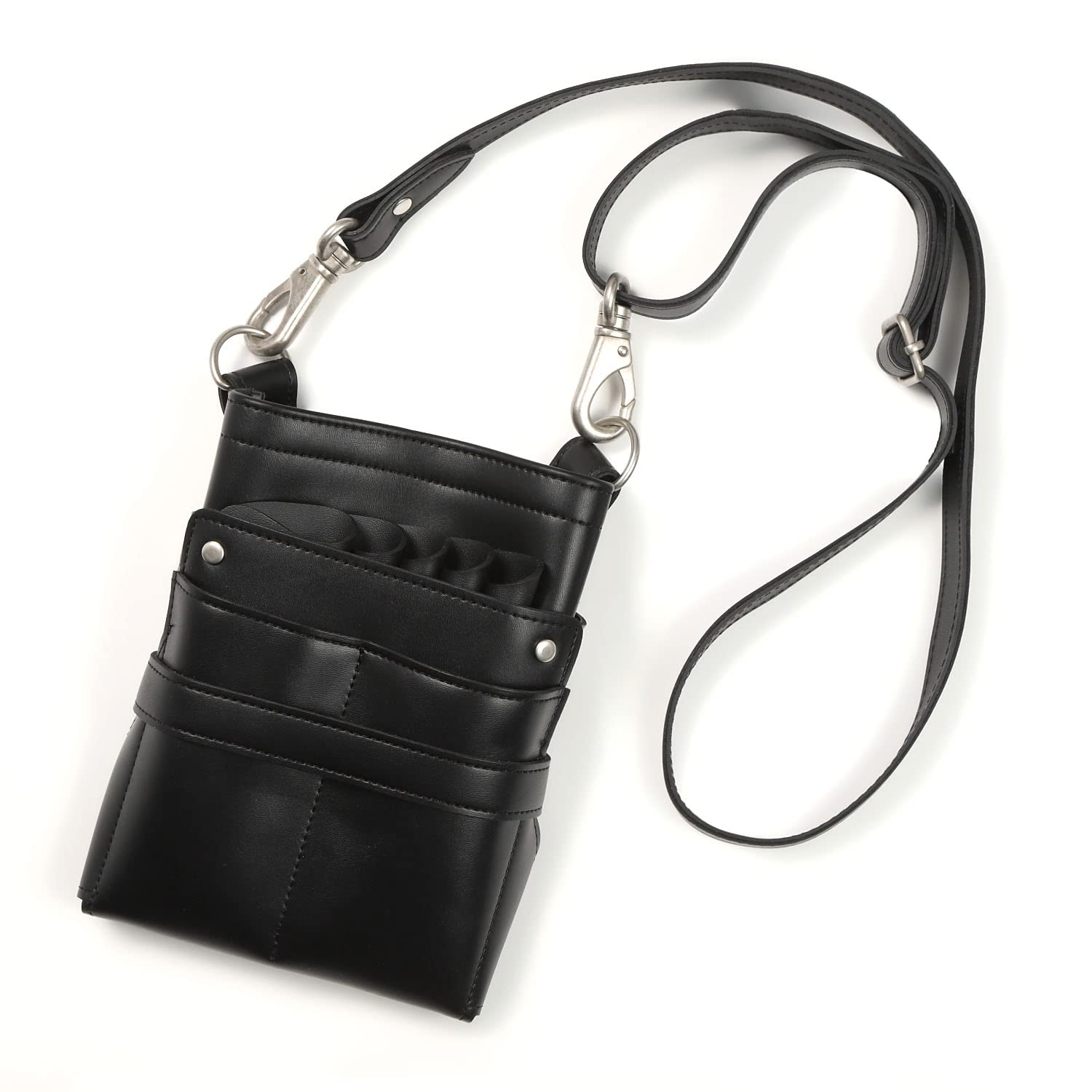 ｄｅｅｄｓ 0~5丁入 シザーケース ヴェネチア ブラック アンティークシルバー金具 V370