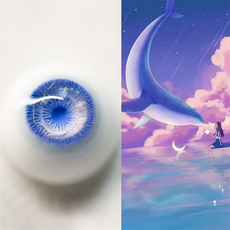 BJD ドール用レジンアイ 『ドルフィンベイ』 石膏アイ 10/12/14/16/18/20mm SD/MSD/幼SD人形用アイ