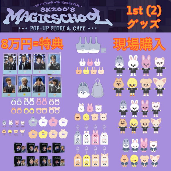 Qoo10] JYP Entertainment [現場購入, 公式グッズ] SKZS M
