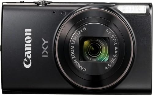 色：ブラック Canon コンパクトデジタルカメラ IXY 650 ブラック 光学12倍ズーム/Wi