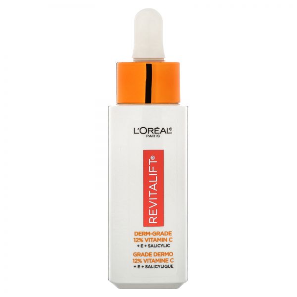 , Revitalift Derm Intensives, Derm-Grade, 12% Vitamin C + E + Salicylic, 1 fl oz 30 ml