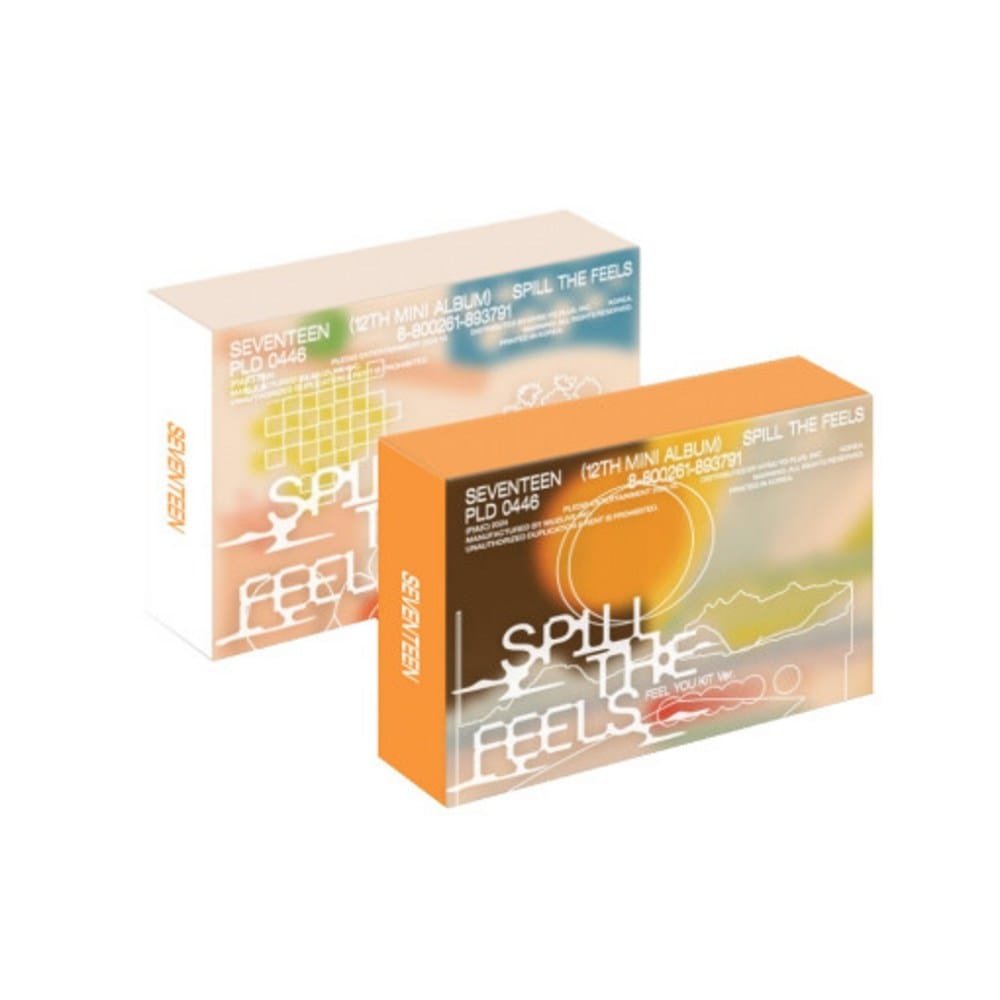 [未開封新品] セブンティーン - ミニ12集 SPILL THE FEELS kit 2種セット