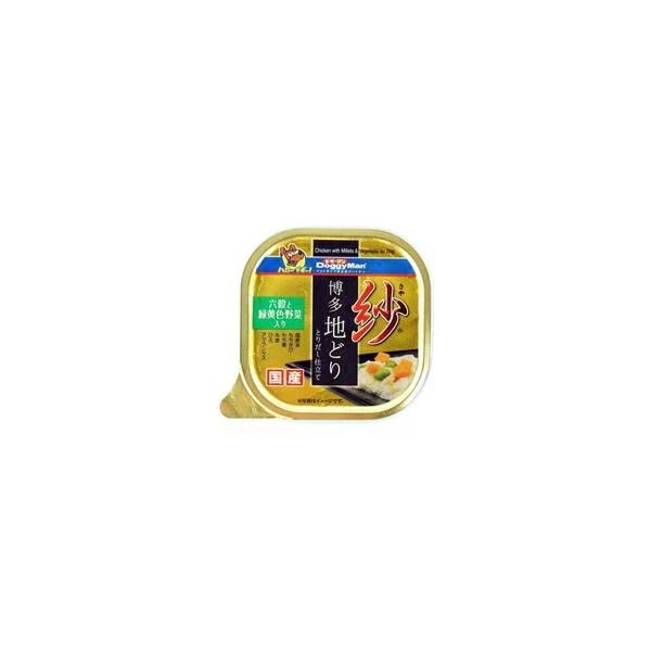 【1ケース】【お取り寄せ対象品】紗 博多地どり 六穀と緑黄色野菜入り(100g) *48個