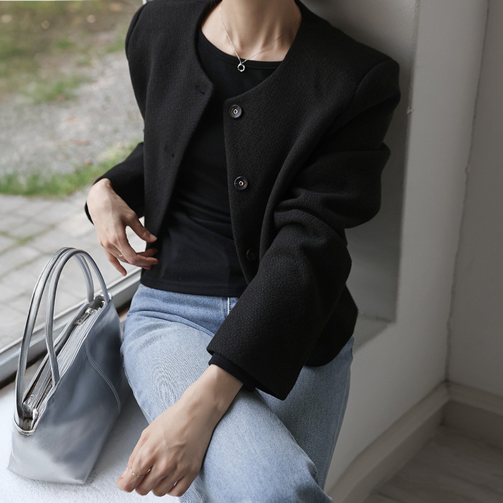 アビトラウンドツイードジャケット