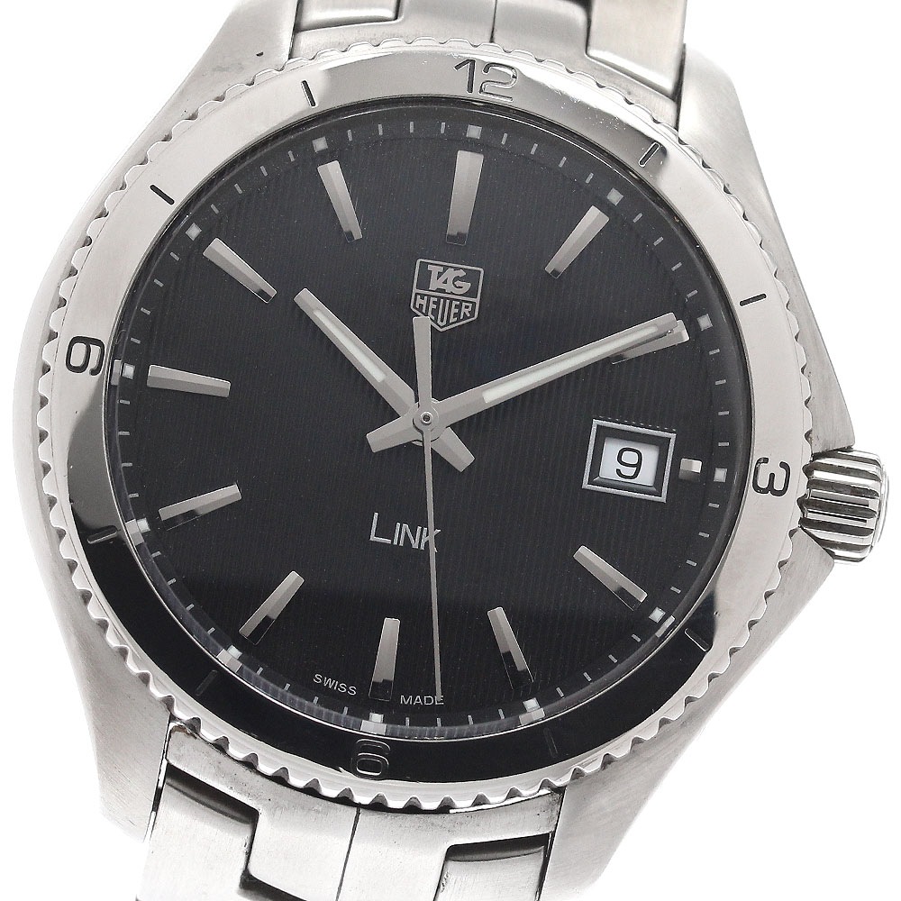 タグホイヤー TAG HEUER WAT1110 リンク デイト クォーツ メンズ _946596【中古】