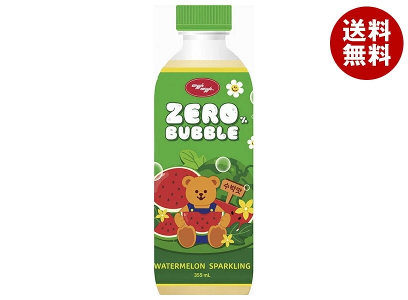 JNグローバル ウィグルウィグル ZEROバブル スイカ 355ml×20本入×(2ケース)