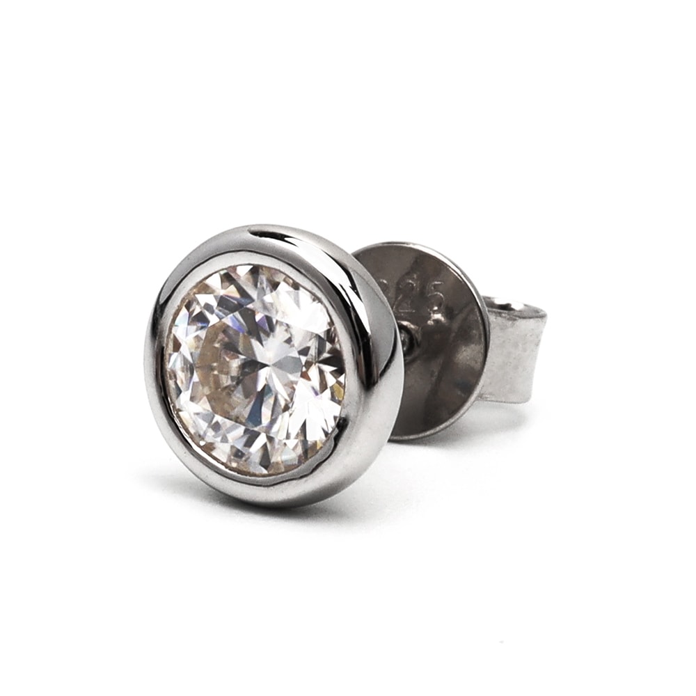 モアサナイト 0.5ct スタッドピアス [es304-05ct]