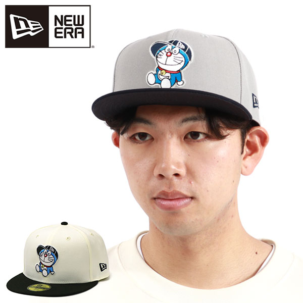 正規取扱店 帽子 メンズ レディース キャップ ブランド 深め コラボ ベースボールキャップ 59FIFTY ドラえもん キャップ 5950 DORAEMON