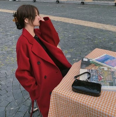 ロングコート コート アウター 上着 チェスターコート 膝下 袖あり 長袖 襟付き ストレート Iライン 前開き かわいい 可愛い きれいめ シンプル 大人 上品 おしゃれ お洒落 かっこいい
