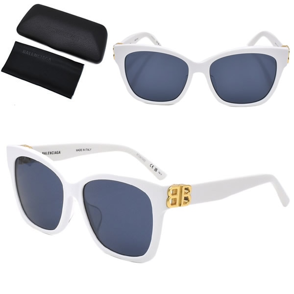 サングラス BB0102SA-004 アジアンフィット メンズ レディース ユニセックス ホワイト ブルー