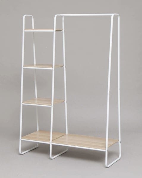 アイリスオーヤマ PI-B3(ホワイト) スタイルハンガー2WAYタイププレミアム(ボード1枚＋ラック付き)ホワイト PIB3ホワイト