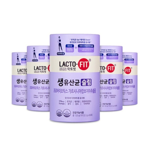 [1+1+1+1+1] LACTO-FIT チョングンダン社(鍾根堂健康)ラクトピッスリム 60砲