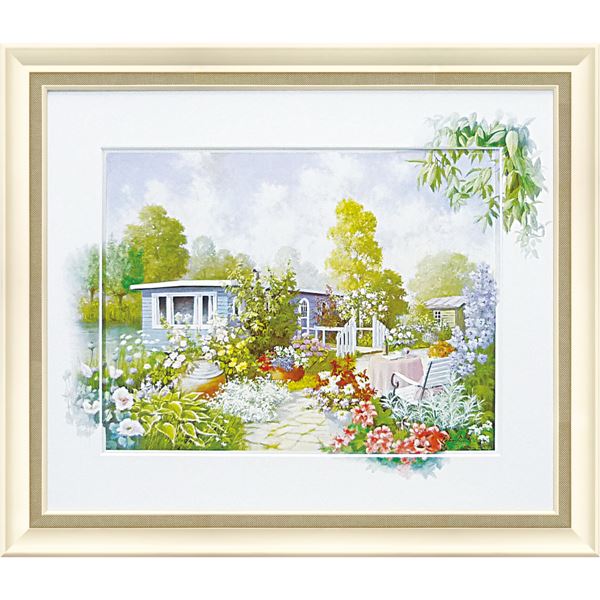 ユーパワー ピーター/モッツ アートフレーム 「ハウスボート」