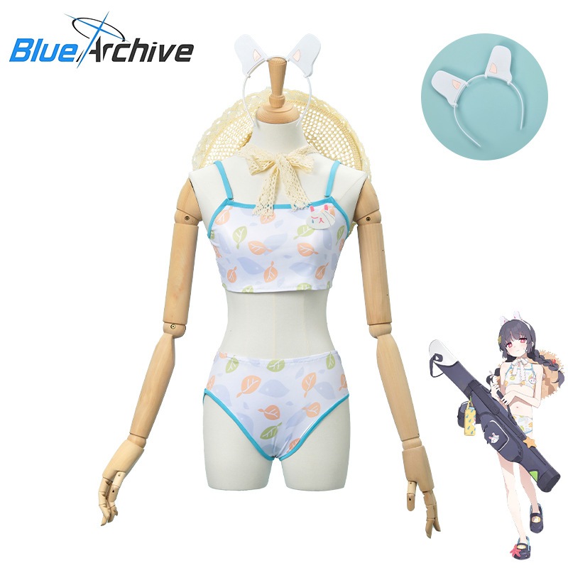 Azure Blue File Cos Clothing Yuexue Gongzi Xiazawa Meiyou Cos水着コスプレコスプレ衣類blue File