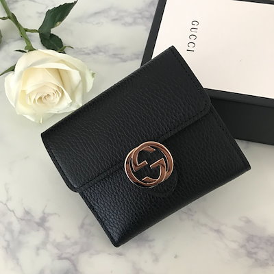 GUCCI INTERLOCKING HALF WALLET 598167 2022人気No.1の dgipr.kpdata