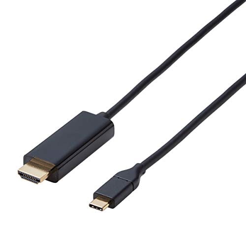 エレコム 変換ケーブル USB-C HDMI ケーブル 2.0m ブラック CAC-CHDMI