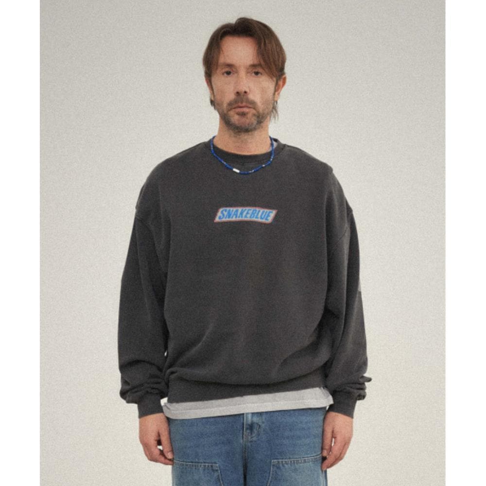 WMC Snake Blue Man-to-Man CHARCOAL GREY O-MOBAL5Y22005