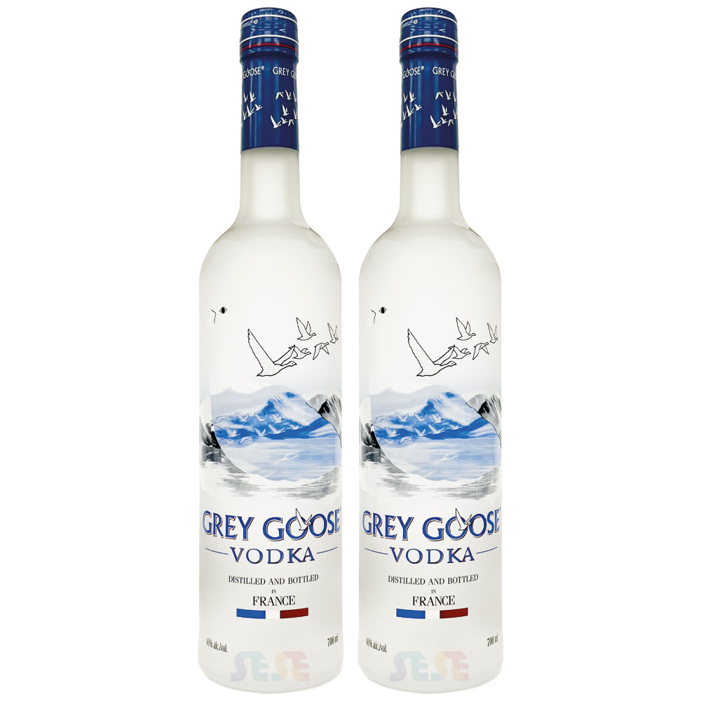 グレイグース 2本セット 700ｍl 40％ フランス プレミアムウォッカ