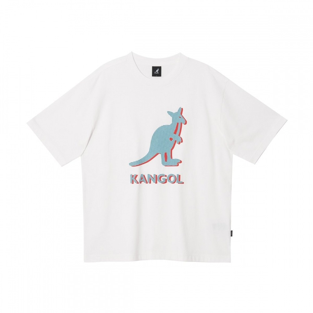 レトロ ポップ 半袖 Tシャツ オフホワイト KRECST27730