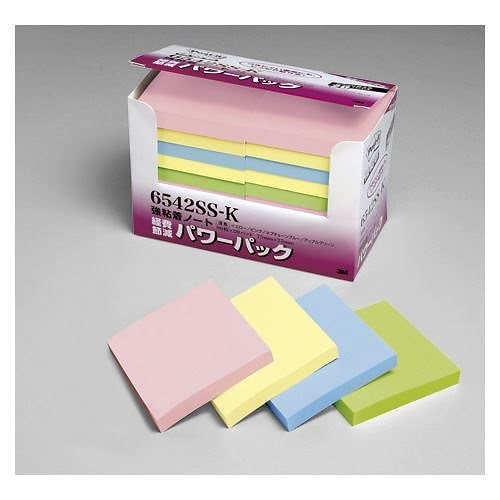 （まとめ買い）ポストイットパワーパック強粘着ノート20 6542SS-K 00023872 [x3]