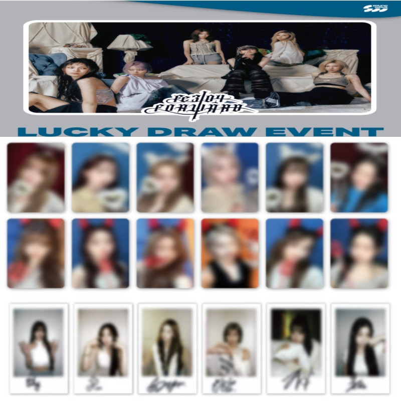 [SOUNDWAVE LUCKYDRAW 6EA/1SET]NMIXX - Fe3O4: FORWARD / 4TH EP ALBUM[NO ALBUM,ONLY PHOTOCARD]