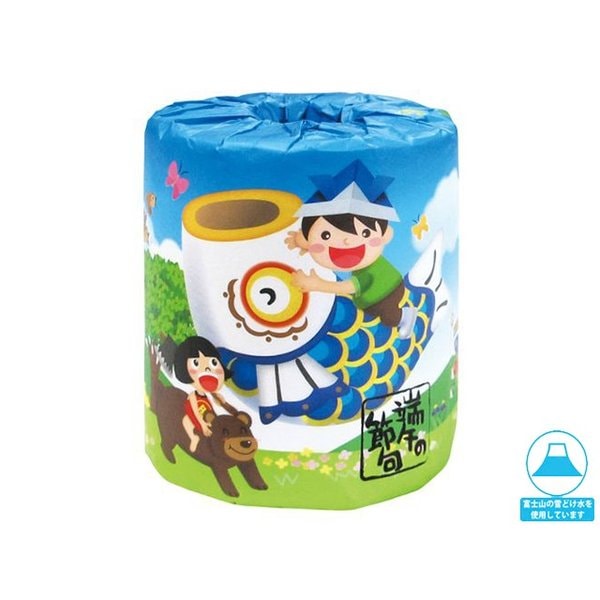 トイレットペーパー 販促用 贈答用 粗品 景品 端午の節句 ダブル30m 個包装 100個