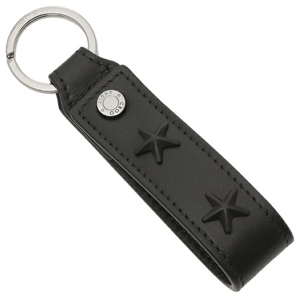 キーホルダー ワーウィック ブラック メンズ JIMMY CHOO WARWICKS OAJ