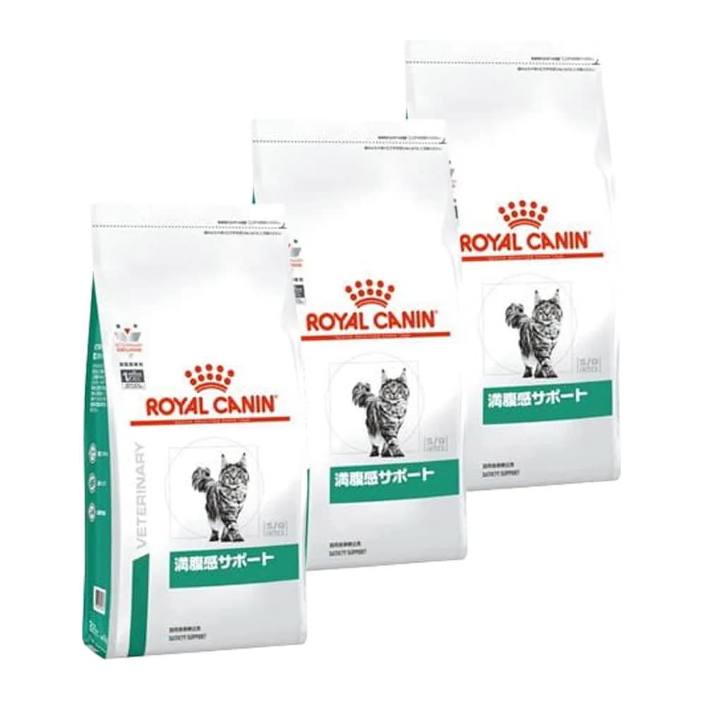 【3袋セット】食事 猫用 満腹感サポート 400g