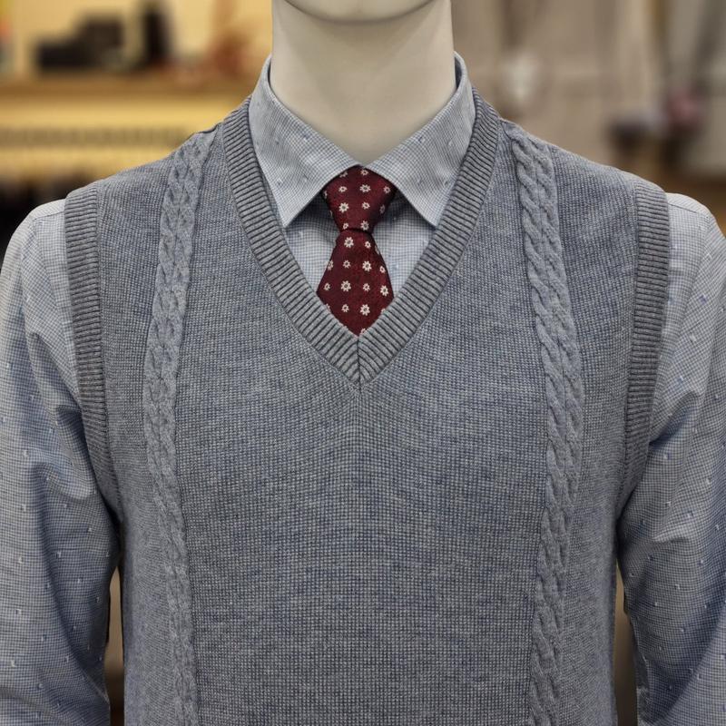 ケーブルニットベスト PPKV3902312_SH