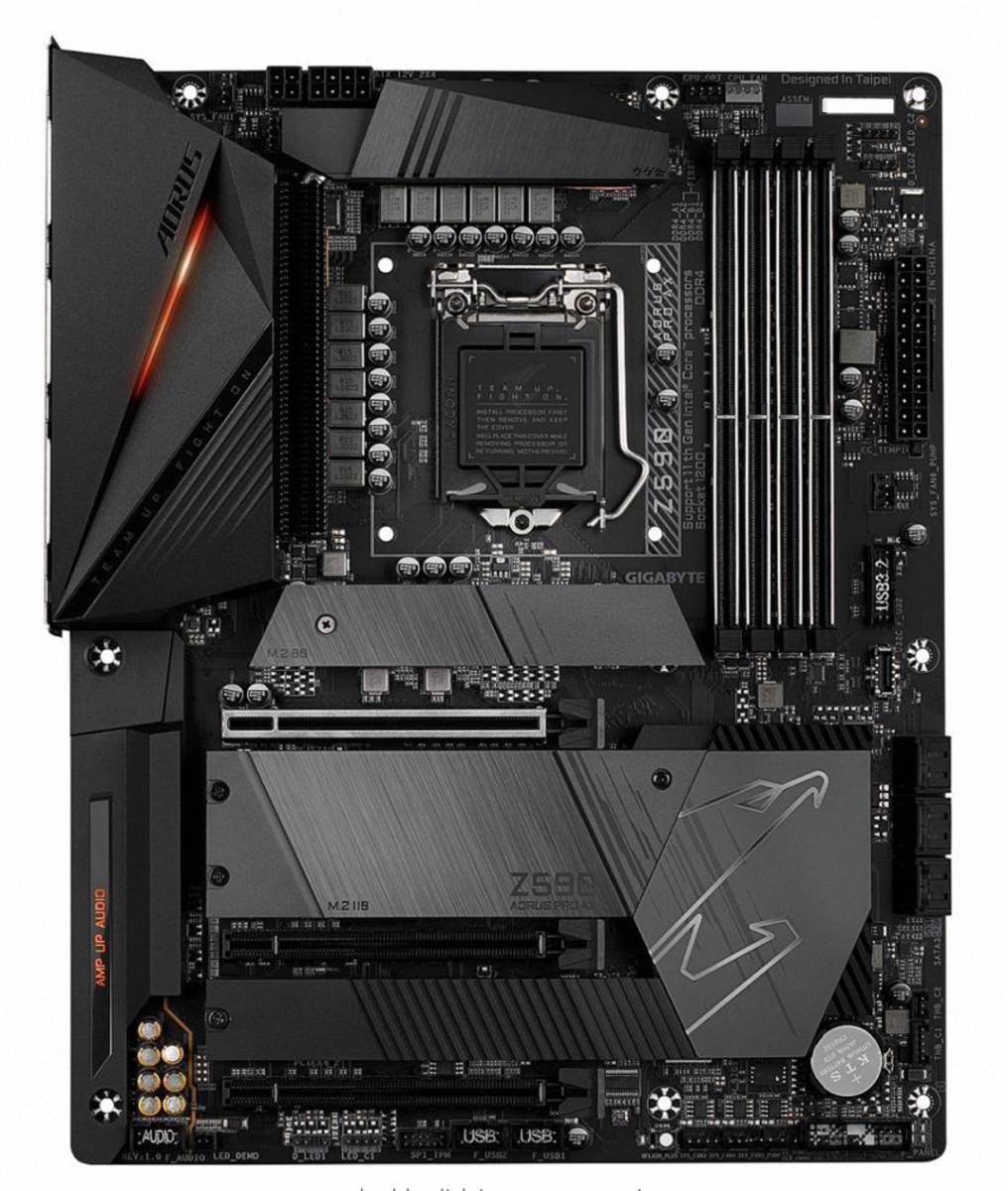 GIGABYTE Z590 AORUS PRO AX LGA 1200 Intel Z590 ATX Motherboard