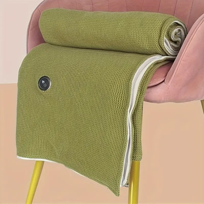 超大型加熱ショールブランケット139.7x78.74 cm3段階温度調節USB充電グローバル周波数快適な生地サーモスタット機能抵抗線加熱オフィス家庭旅行クリスマスプレゼントに