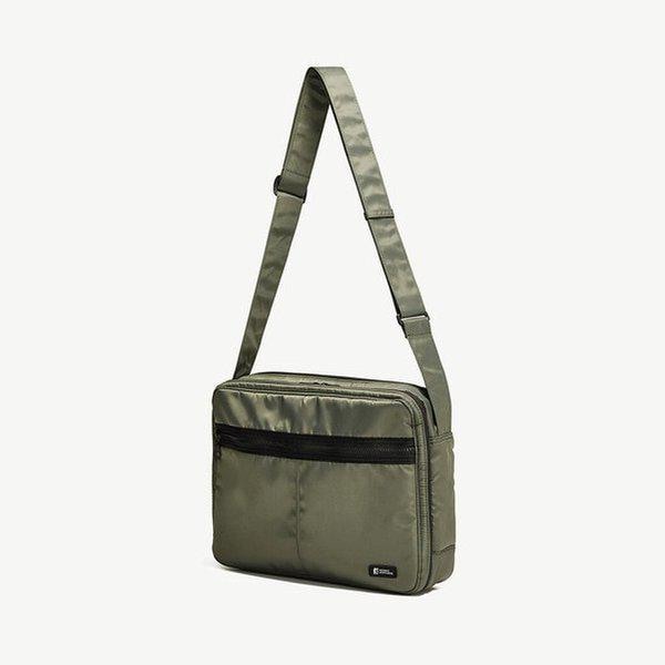 カーキグリーン デイリーミディアムクロスバッグ / カジュアル旅行 日常 補助バッグ PS5BC23Z141_IC