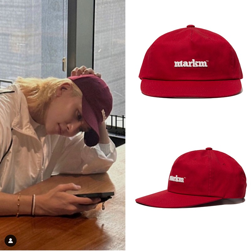 SEVENTEENジョンハン着用MARKMのBASIC LOGO BALL CAP 全2色 ☆SEVENTEEN ジョンハン 着用！！【MARKM】BASIC LOGO BALL CAP
