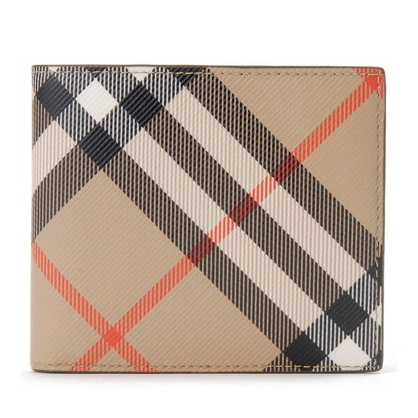 バーバリー 二つ折り財布 ブラウン 8095046 BIFOLD WALLET SAND 並行輸入品