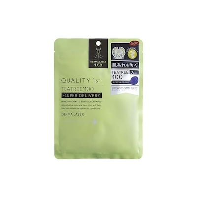 他サイト： クオリティファースト ダーマレーザー スーパーTEA TREE100 マスク 7枚入りの商品画像