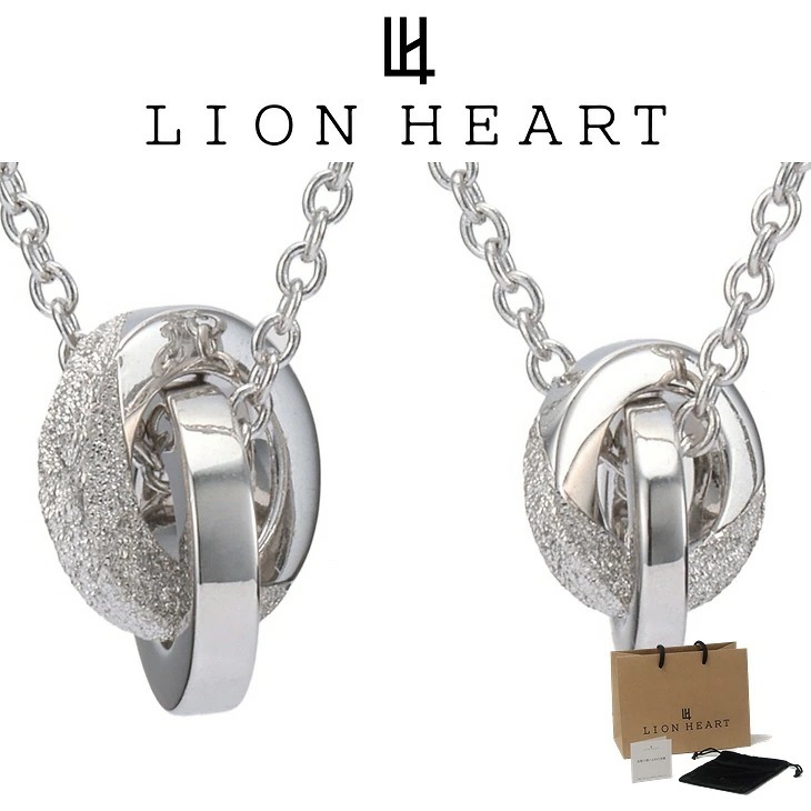 ネックレス メンズ レディース SAND ダブルリング ペアネックレス LH for Gift SV925 LH-1NE366 【ネコポス】