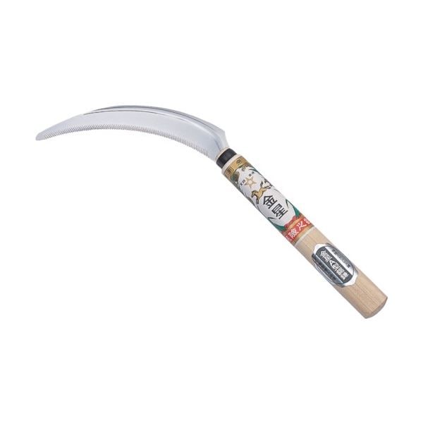 （まとめ）キンボシ 金星 ステンレスA型鋸鎌140432 1丁 [x3セット]